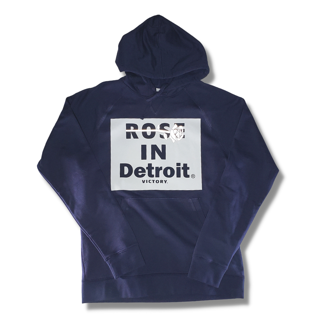 RID Raglan Hoodie (Navy and White)