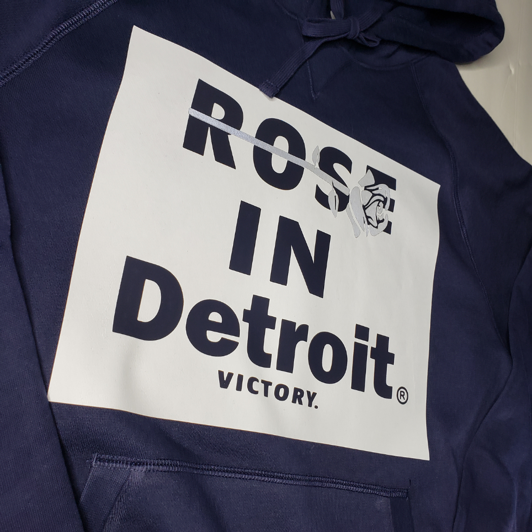 RID Raglan Hoodie (Navy and White)