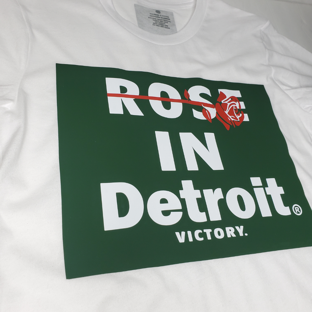 Short Sleeve RID Tee (White and Dark Green)