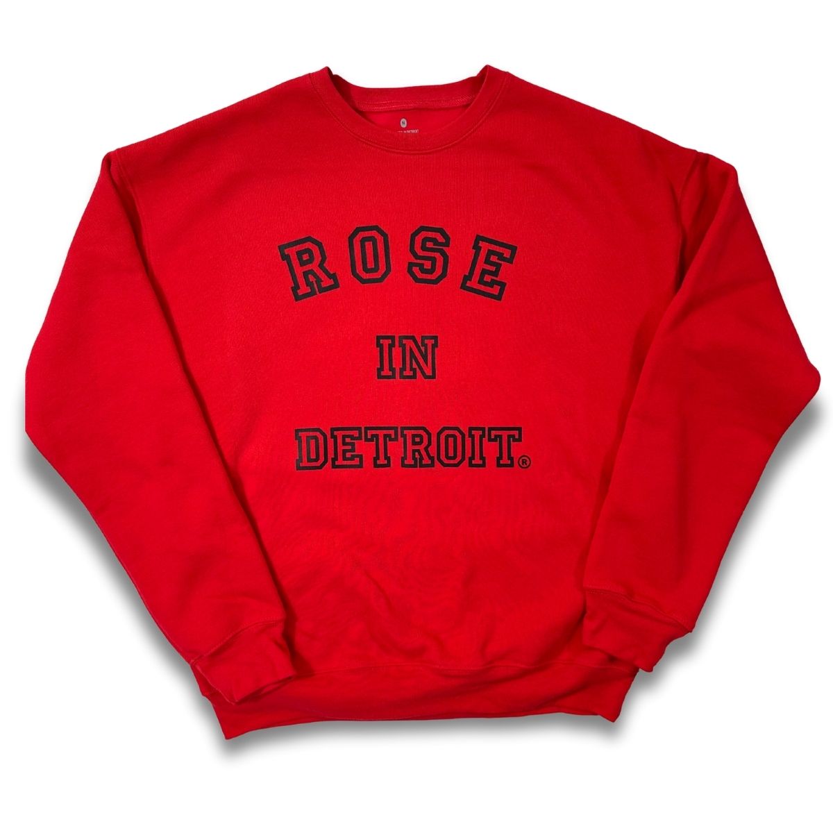Rose In Detroit Air D™ Sweatshirt ( Red and Black)