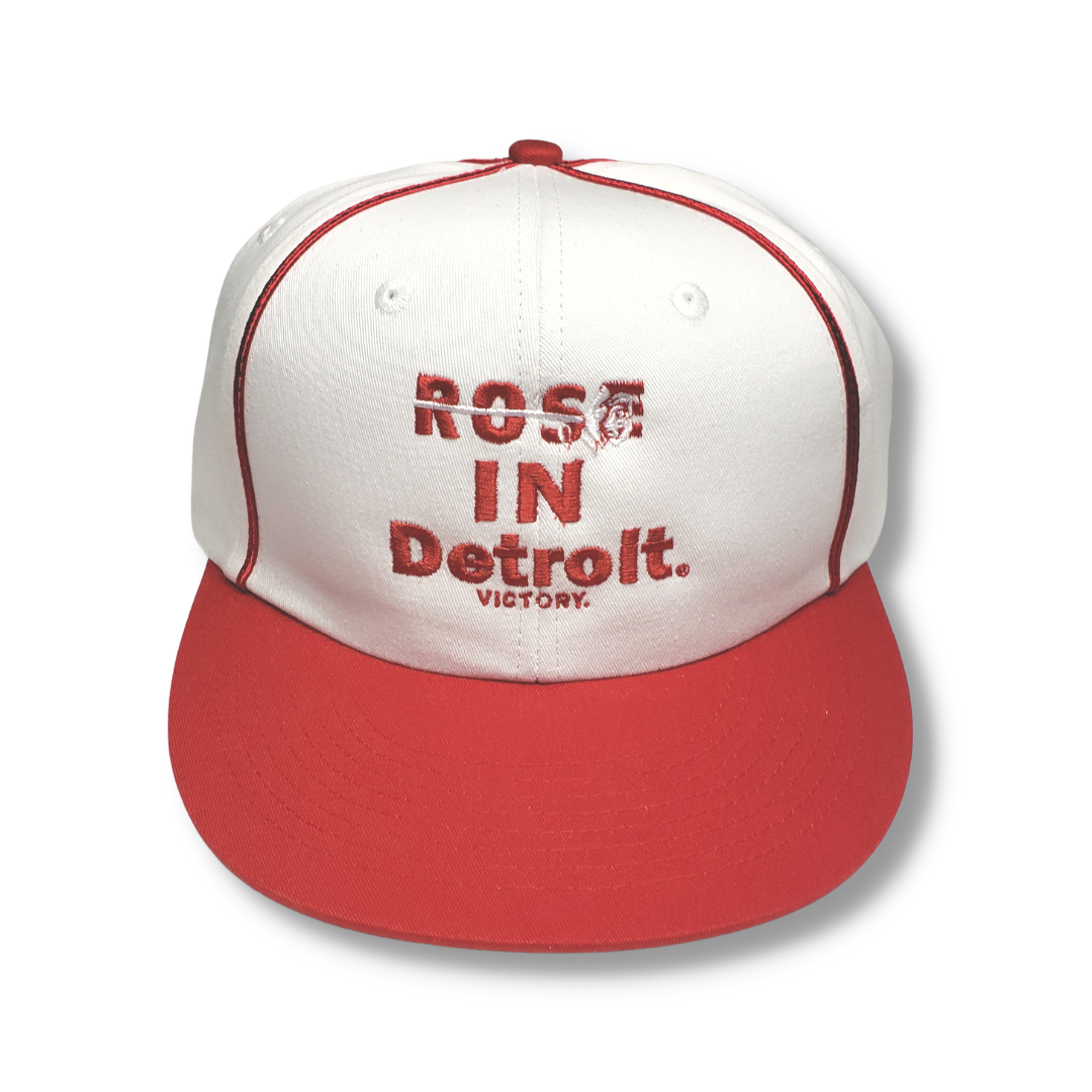 RID Snapback  (White and Red)