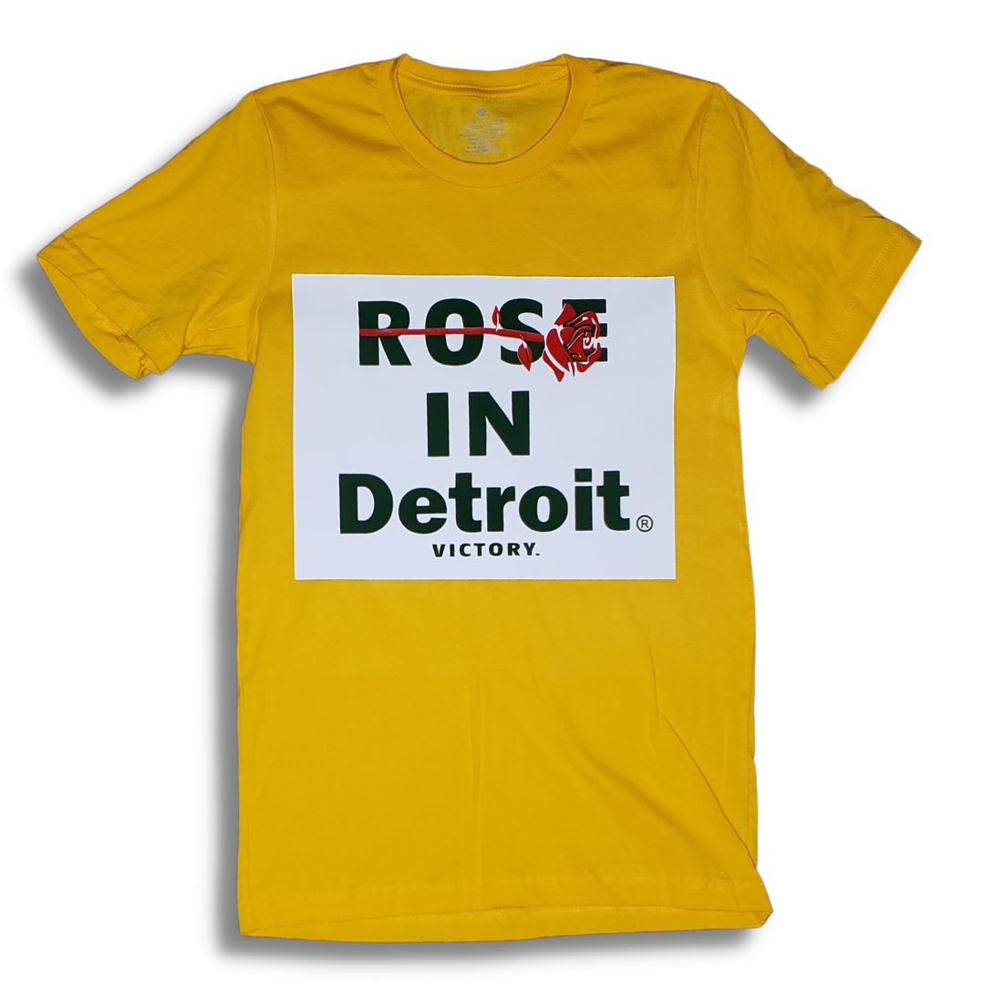 Short Sleeve RID Tee (Yellow Gold, White and Dark Green)