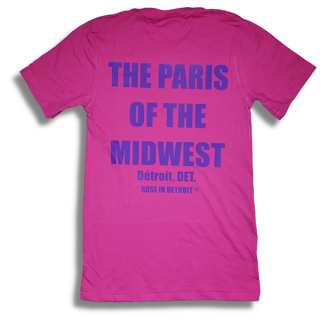 Detroit Paris Tee (Berry Jam)