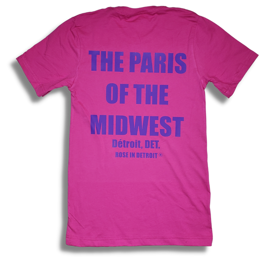 Detroit Paris Tee (Berry Jam)