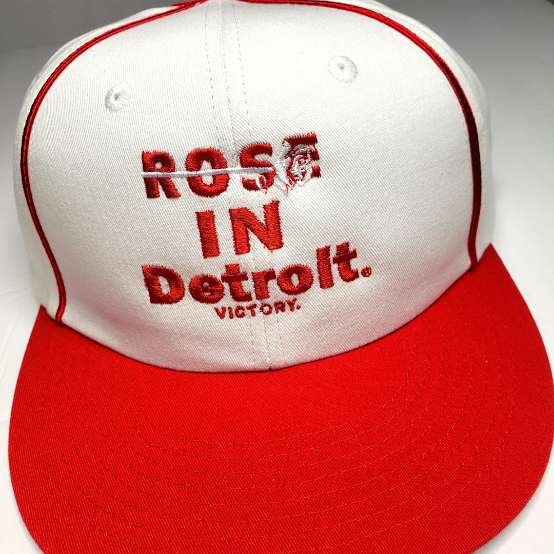 RID Snapback  (White and Red)